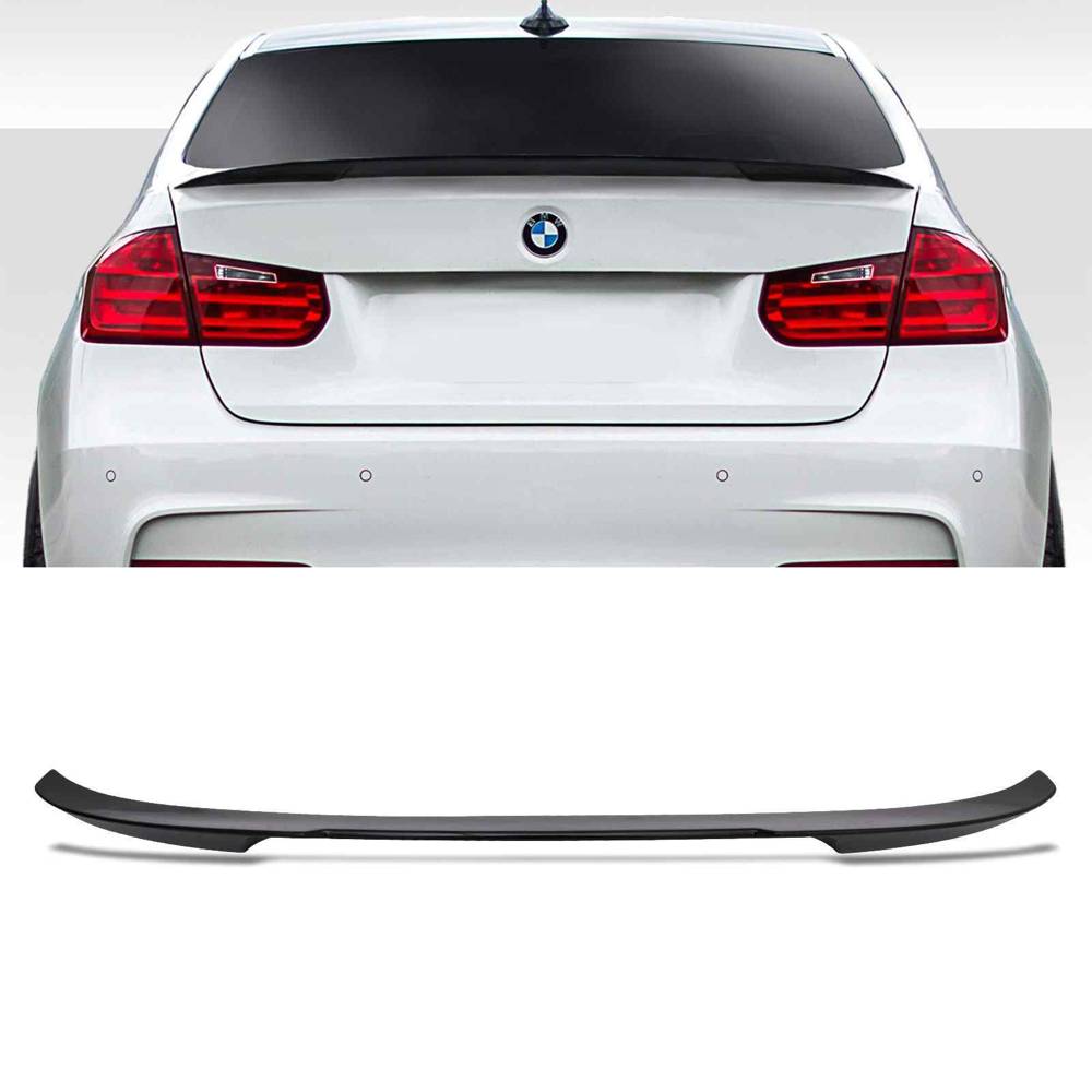 Gloss Black Rear Spoiler Boot Wing M Sport Lip – BMW 4 Series F82 F32 13-20-Gravity Performance
