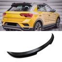 VW T-Roc 2017+ Gloss Black Rear Spoiler Lip Extension-Gravity Performance