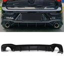 Rear Diffuser Lip Gloss Black – Volkswagen Golf GTI MK8 2020+-Gravity Performance