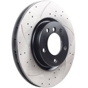 Rotordiscs Front Drilled Grooved 315mm Brake Discs BMW E36 M3 3.0 3.2 Z3M 92-99-Gravity Performance