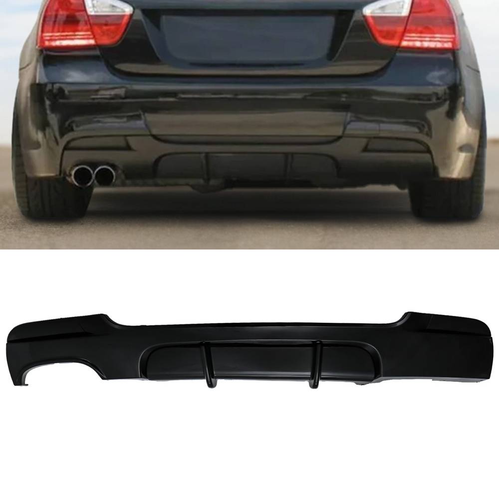 M Performance Style Gloss Black Rear Diffuser – BMW 3 Series E92 E93 07-13-Gravity Performance