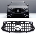 Panamericana Style Front Grille Gloss Black – Mercedes GLA Class H247 20-23-Gravity Performance