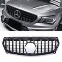 Panamericana Style Front Grille Gloss Black – Mercedes CLA Class W177 Facelift 16-19-Gravity Performance