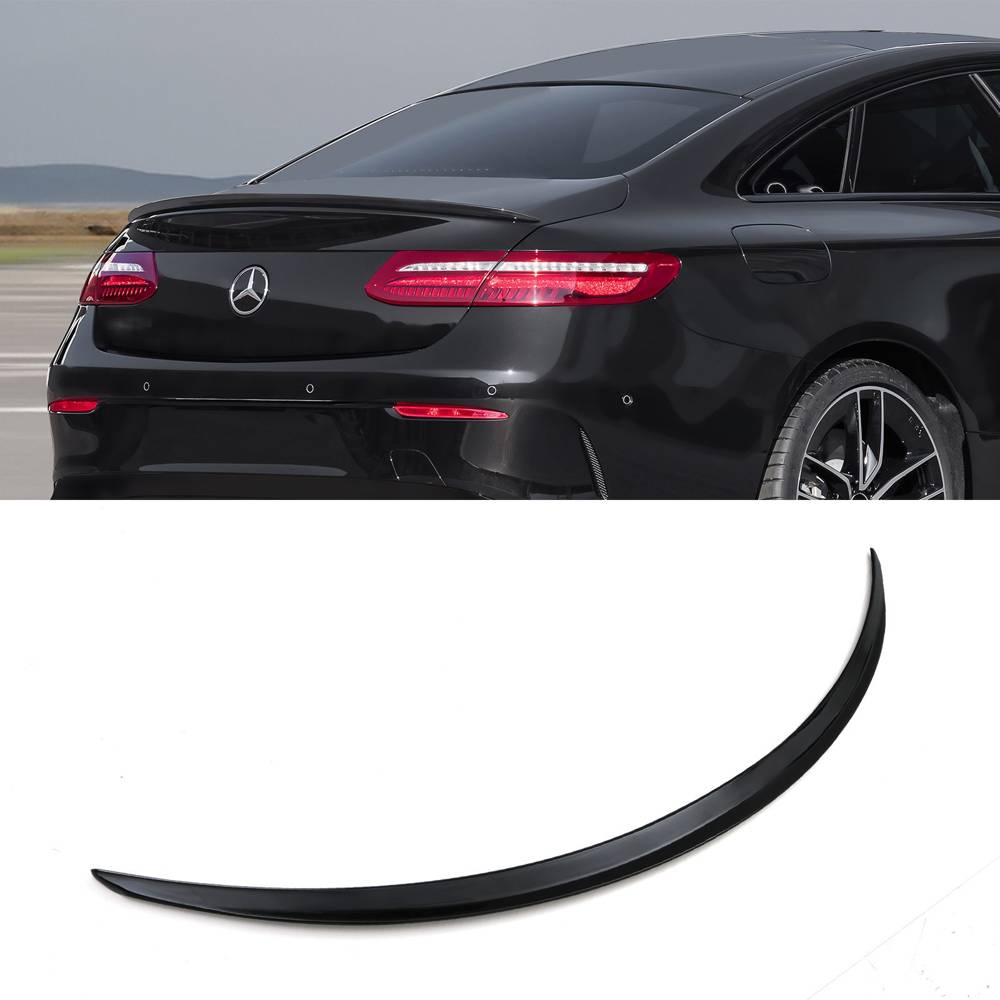 AMG Style Gloss Black Rear Spoiler Lip – Mercedes Benz E Class Coupe C238 18-20-Gravity Performance