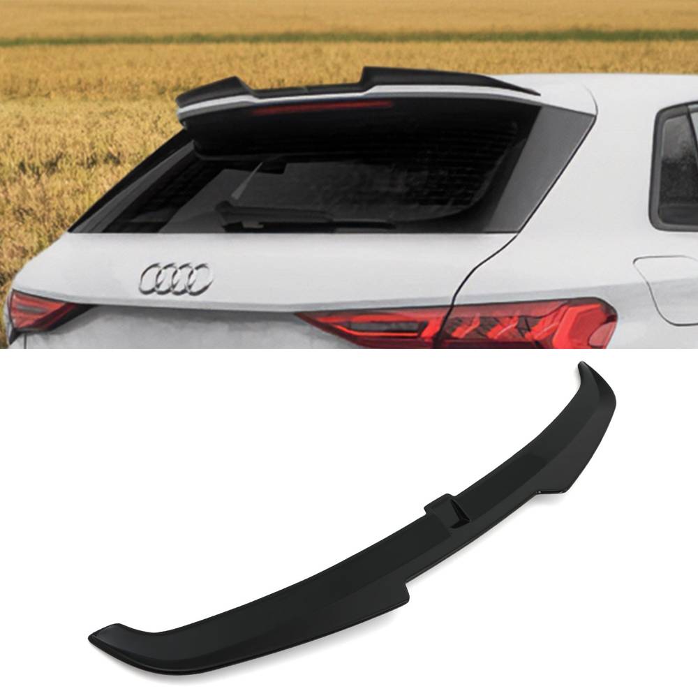 Rear Roof Spoiler Wing Gloss Black – Audi A3 S-Line 8Y 2020+-Gravity Performance