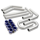 Universal Aluminium Front Mount Intercooler Pipe Kit-Gravity Performance