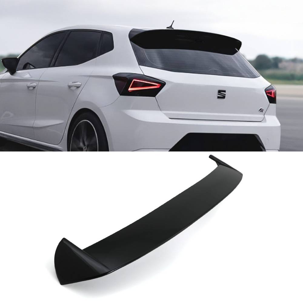 Rear Roof Spoiler Gloss Black – Seat Ibiza MK5 6F 17-20-Gravity Performance