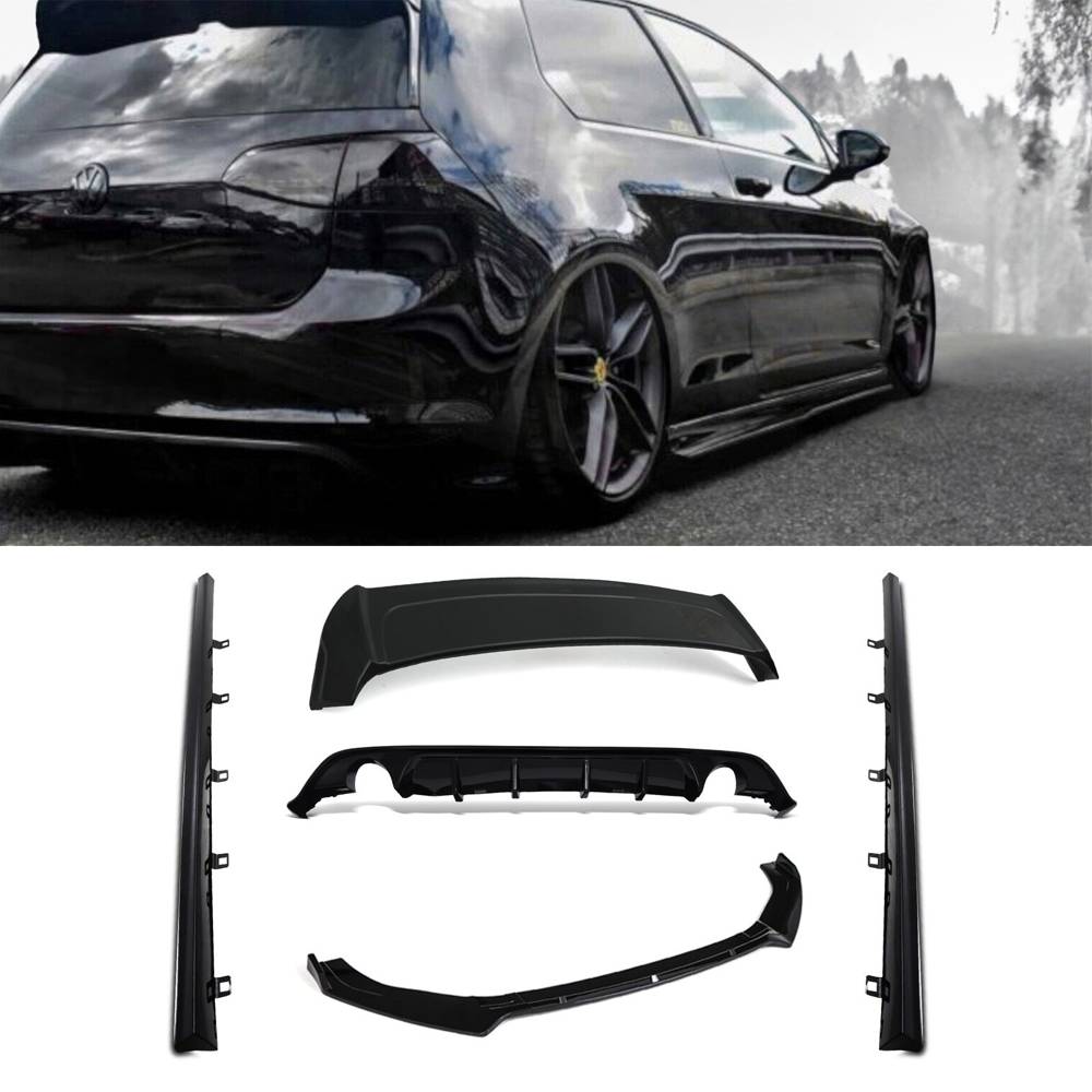 Osir Style Aero Body Kit Gloss Black – VW Golf MK7.5 GTI 16-20