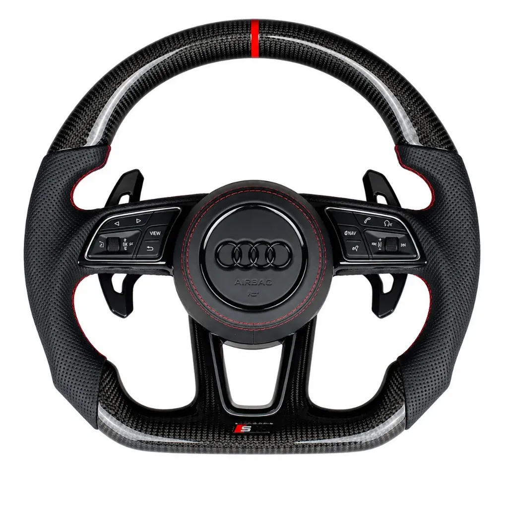 Audi Carbon Fibre Steering Wheel