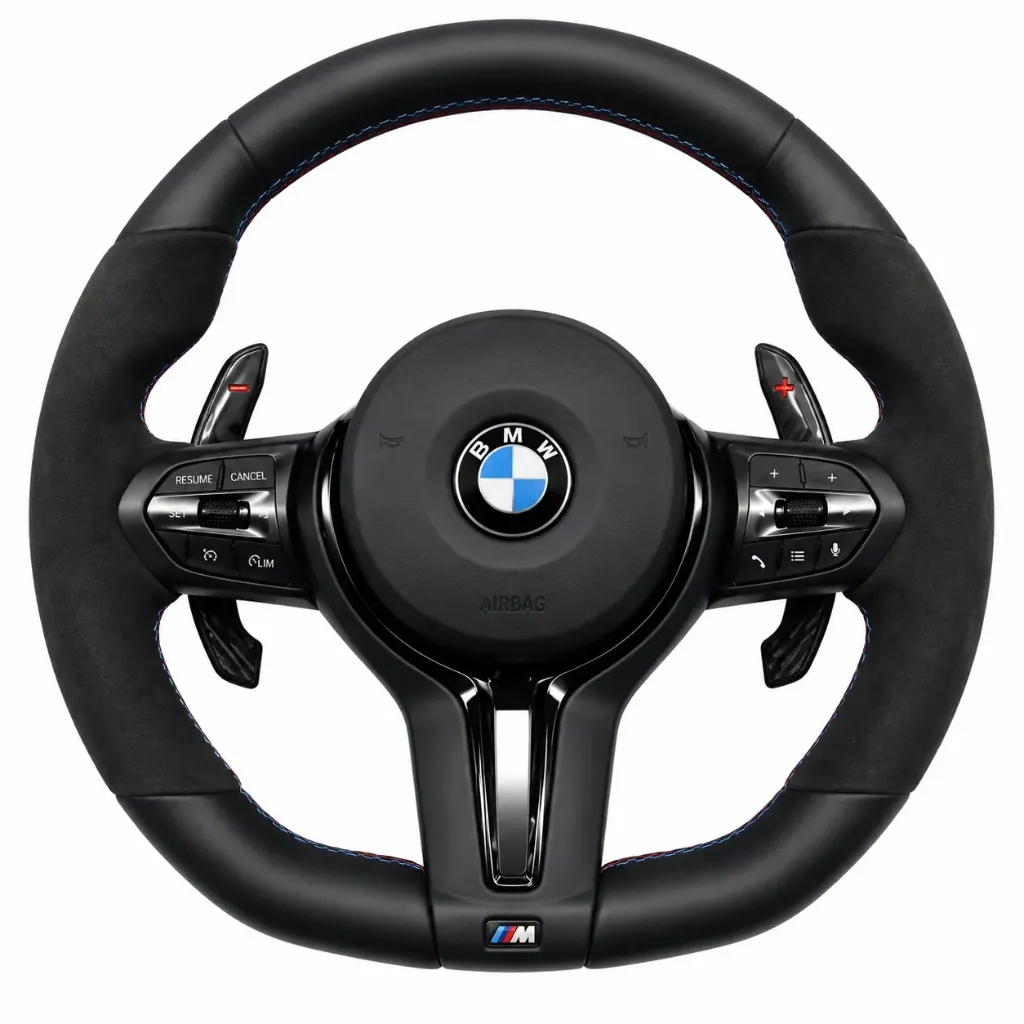 BMW Alcantara steering wheel