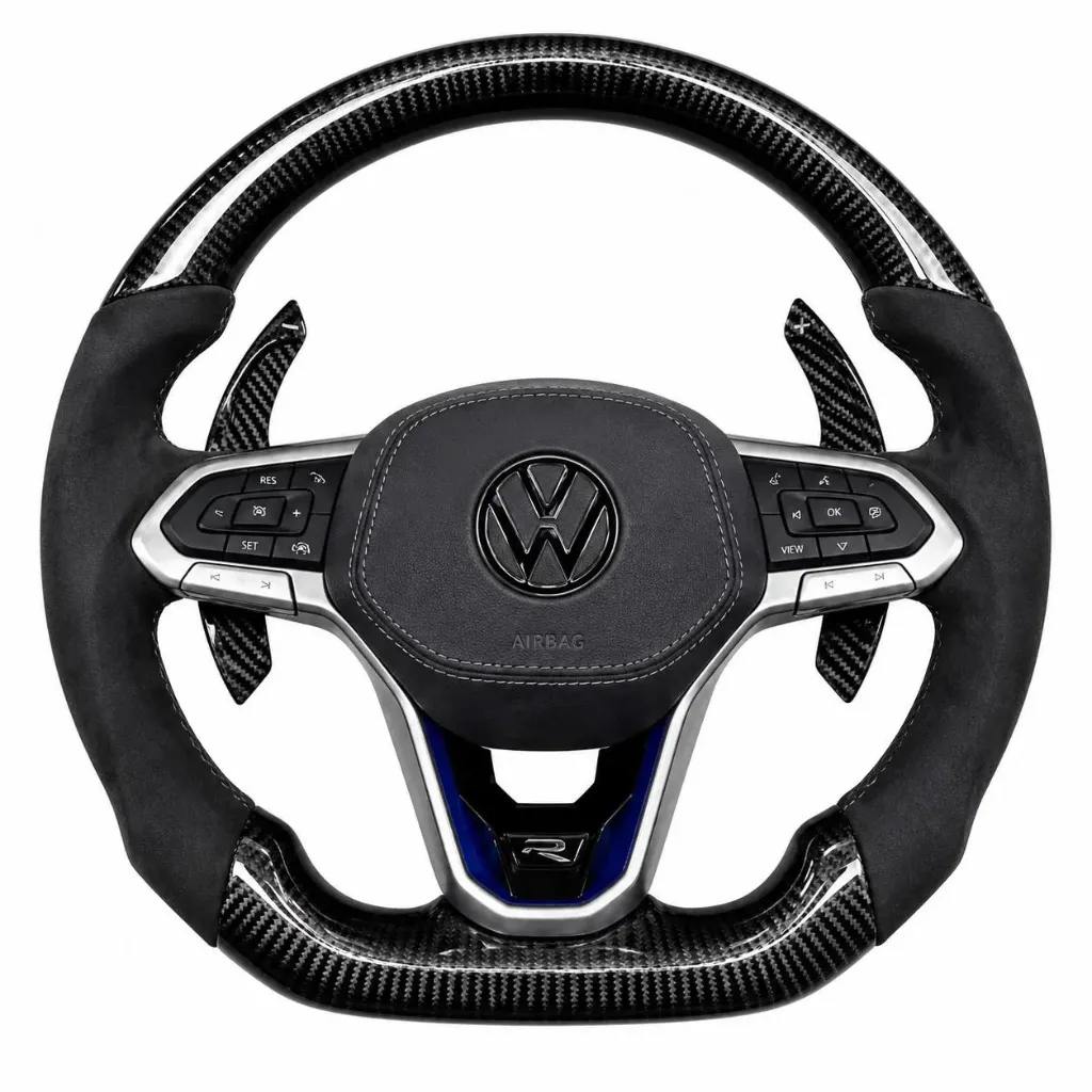 Volkswagen Carbon fibre steering wheel