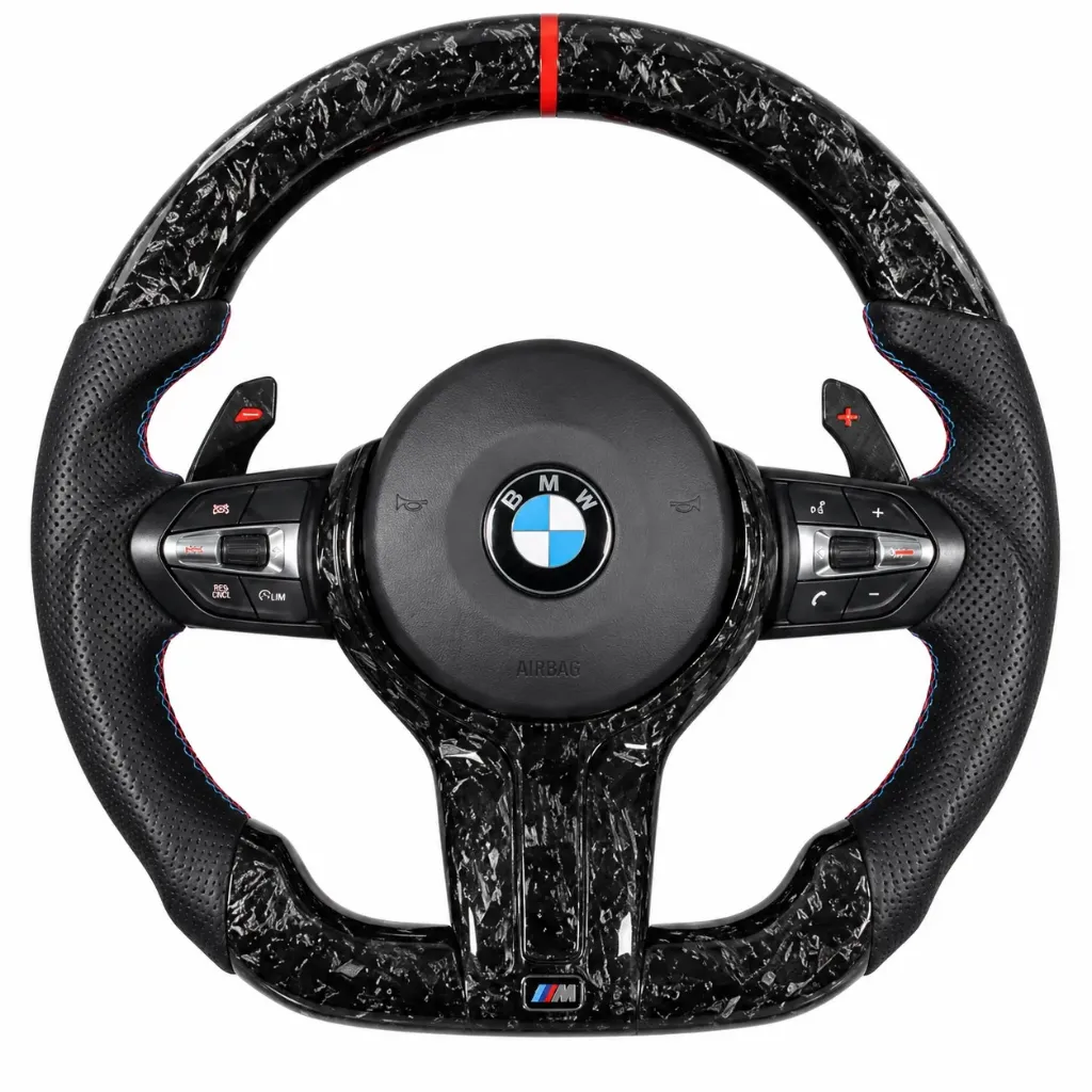 BMW forged carbon fiber steering wheel