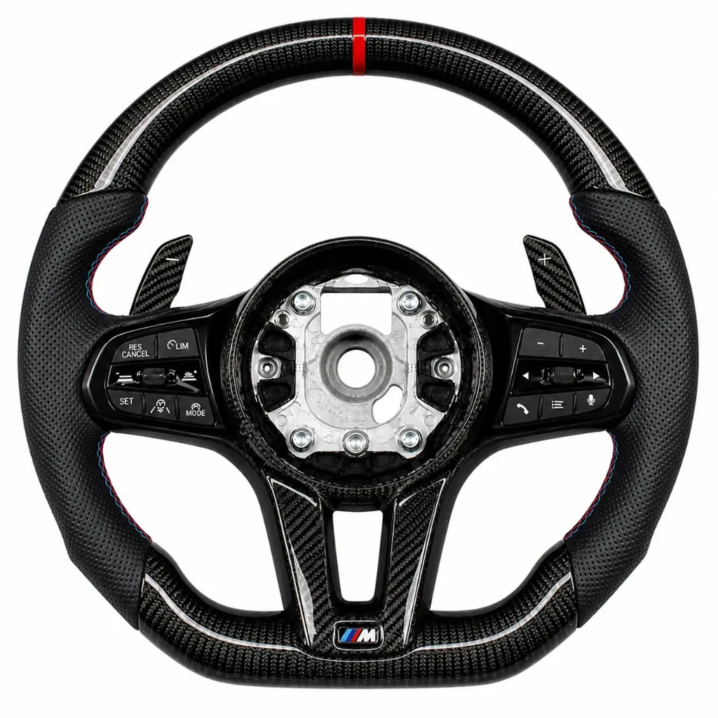 BMW Carbon Fibre Steering Wheel no airbag