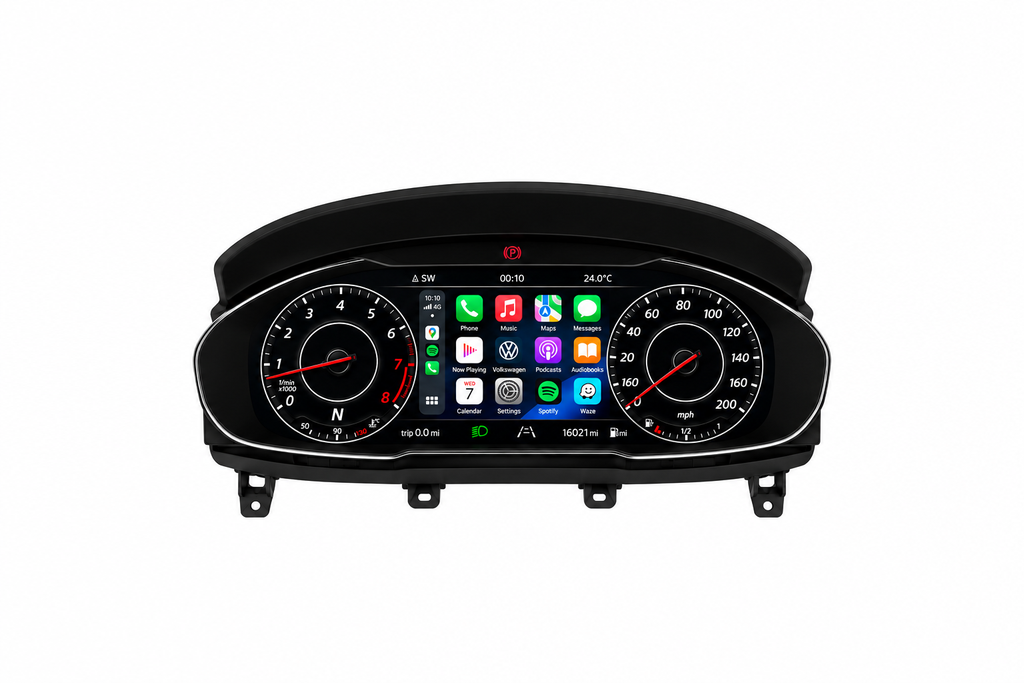 Volkswagen Digital Dash with Apple CarPlay & Android Auto
