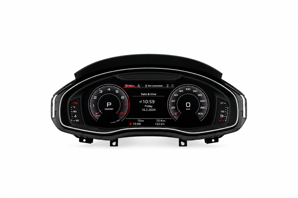 Audi Digital Dash – Virtual Cockpit Style
