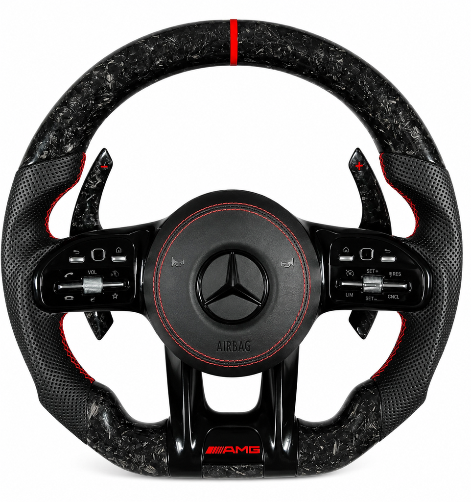Mercedes Forged carbon fibre steering wheel