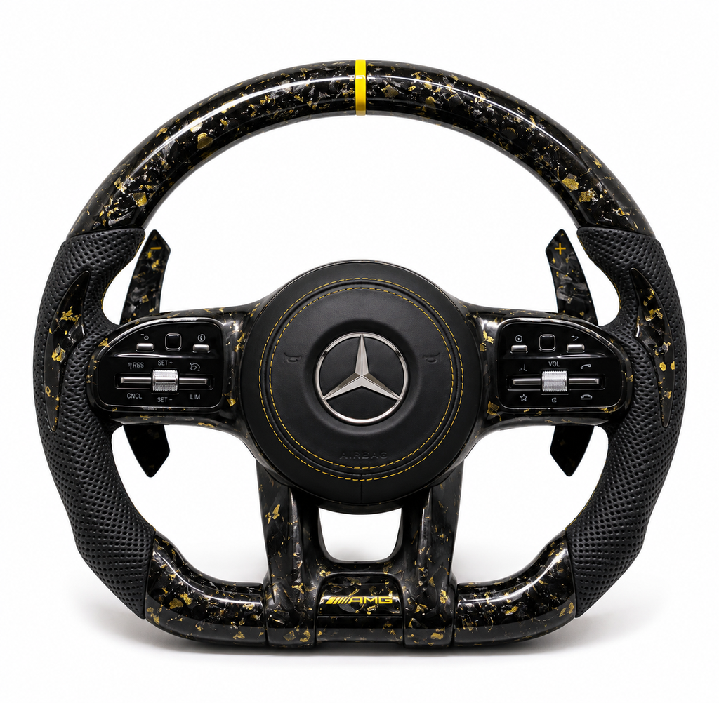 Mercedes forged carbon steering wheel