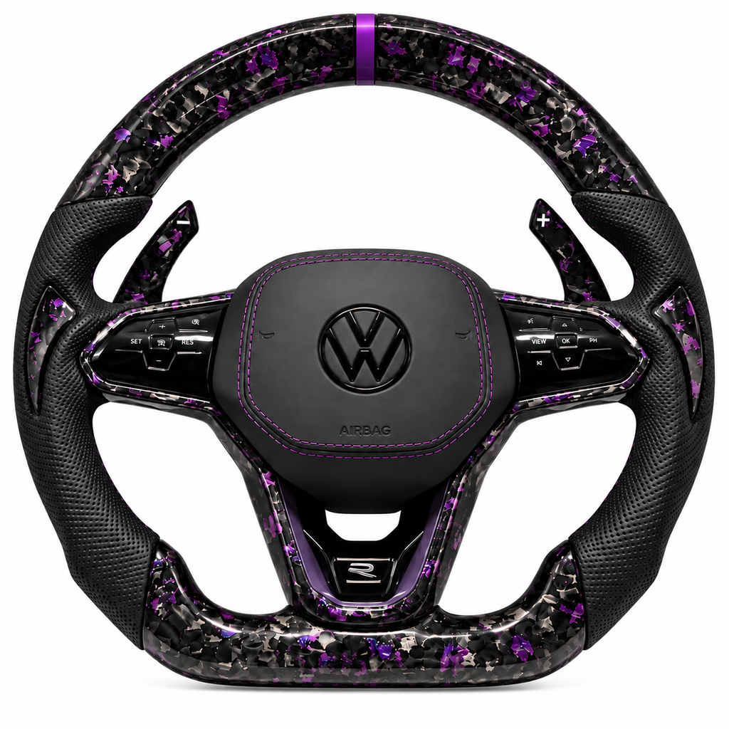 Volkswagen Forged carbon fibre steering wheel