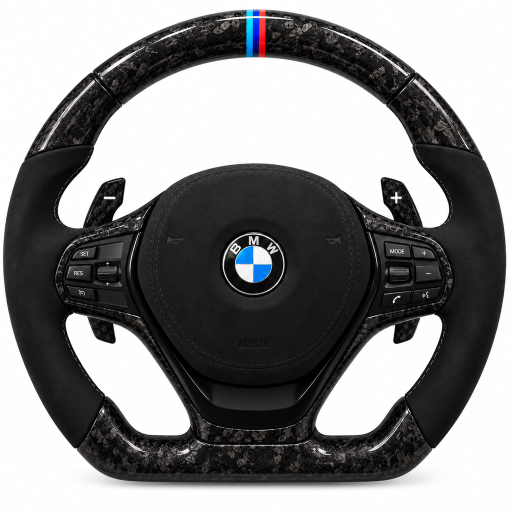 BMW Forged carbon fibre steering wheel