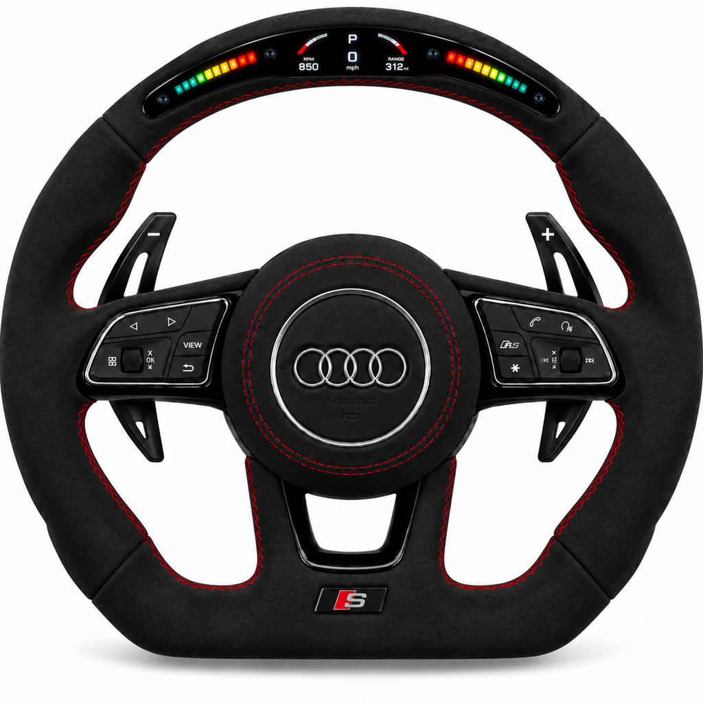 Audi Alcantara steering wheel