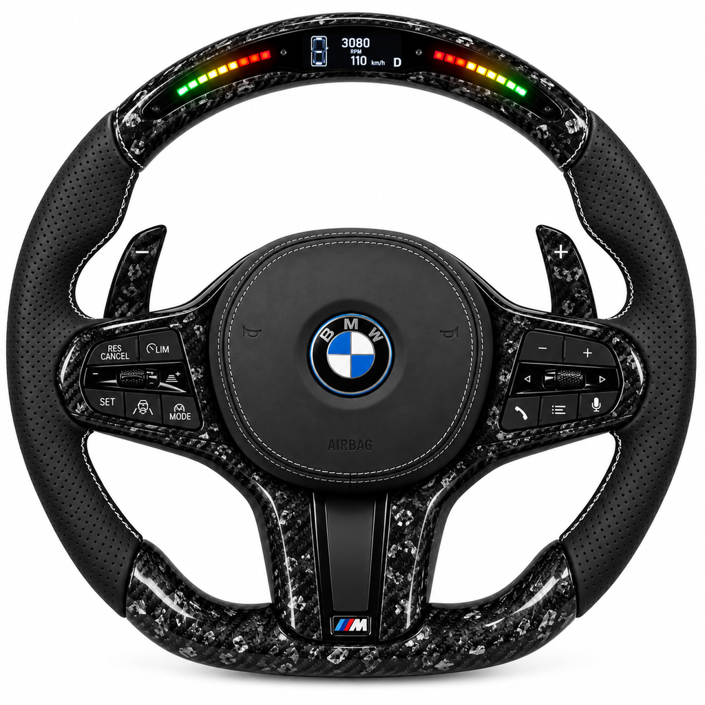 BMW forged carbon steering wheel