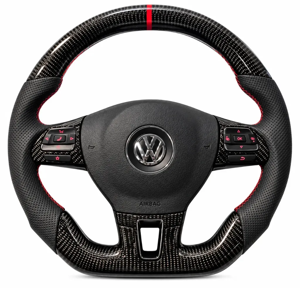 Volkswagen Carbon fibre steering wheel