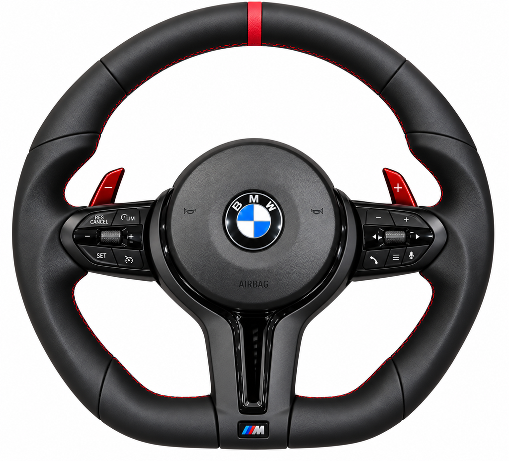 BMW Full leather steering wheel