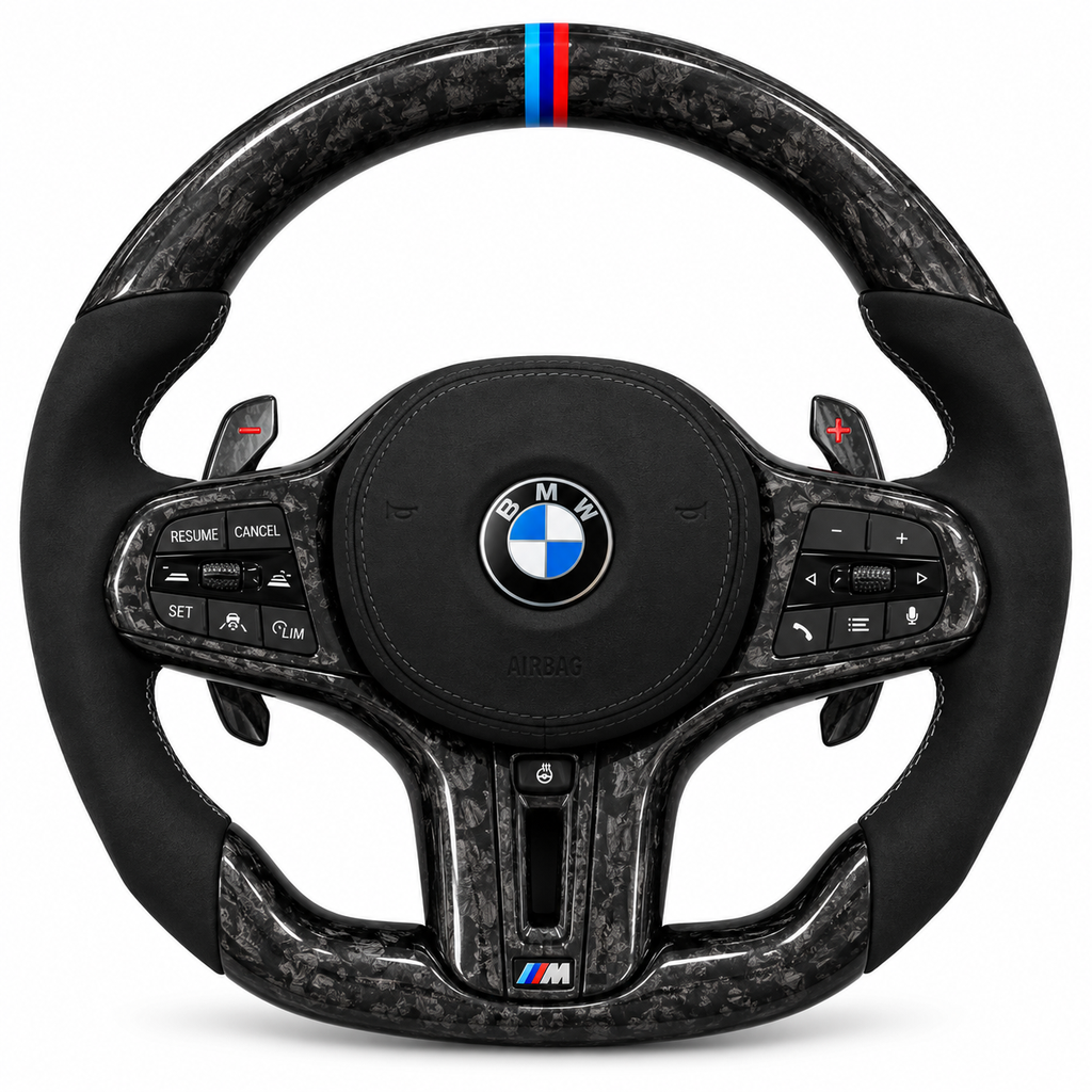 BMW Forged carbon Fibre steering wheel
