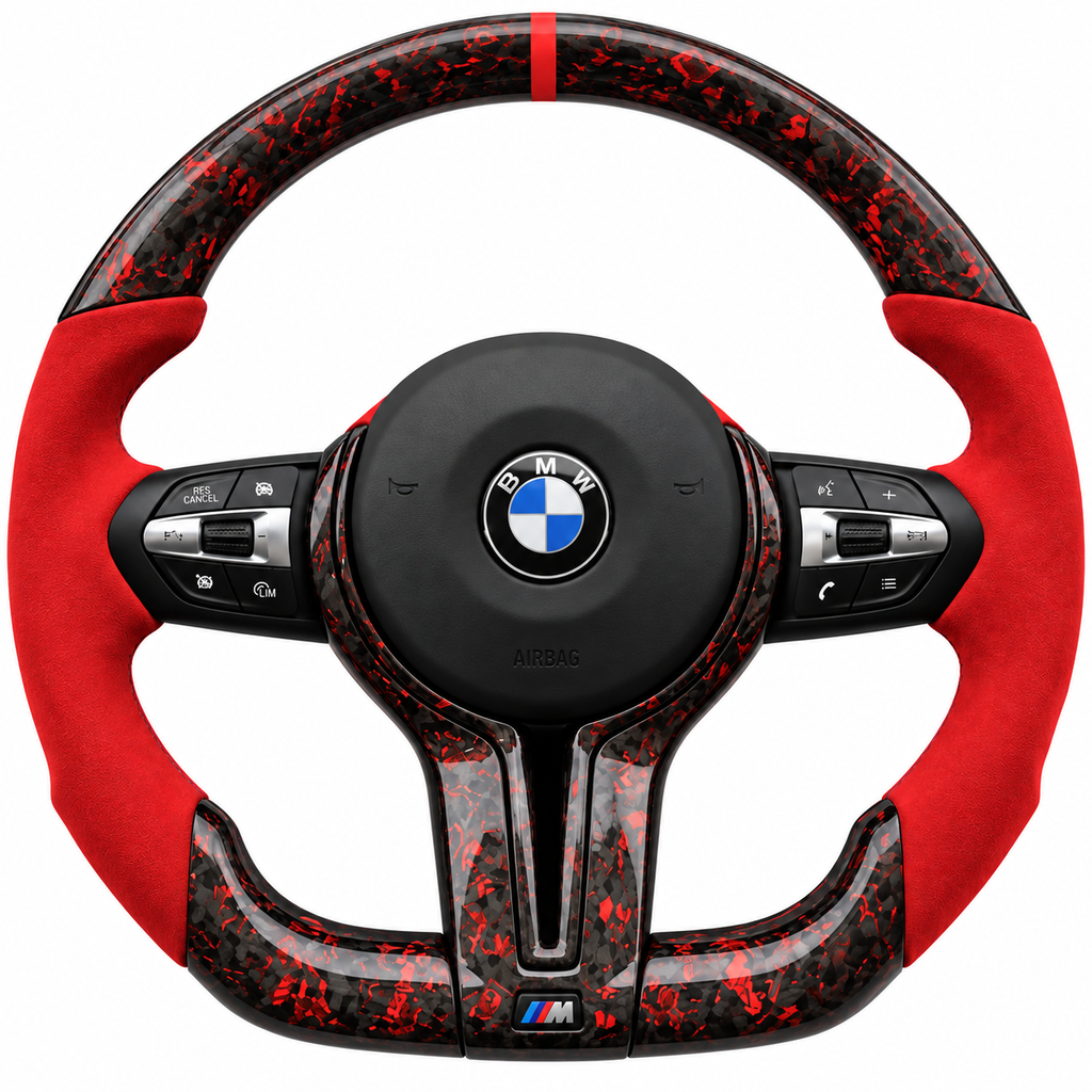 BMW Forged carbon fibre steering wheel