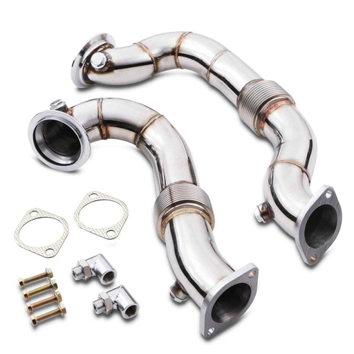 Exhaust Decat Downpipes – BMW 3 Series 335i E90 E92 N54 06-10