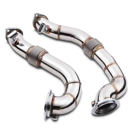 2.5″ Exhaust Decat Downpipes – BMW 1 / 3 Series E82 / E87 / E88 / E90 / E91 / E92 / E93 N54 3.0 05-13