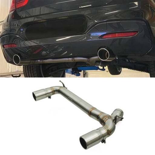 3″ Exhaust Back Box Delete – BMW 1 Series F20 F21 M140i 16-19
