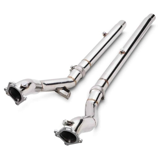 2.5″ Exhaust Decat Downpipes – Audi S4 B5 2.7 BI-Turbo 97-02
