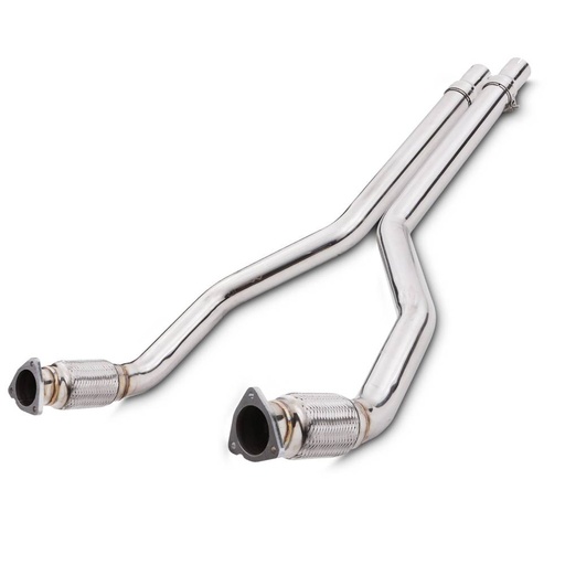 2.5″ Exhaust Resonator Delete Downpipes – Audi S4 B8 3.0TSFI 09-16