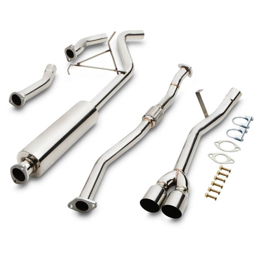 Catback Exhaust System – Nissan Navara D22 2.5TD 98-04