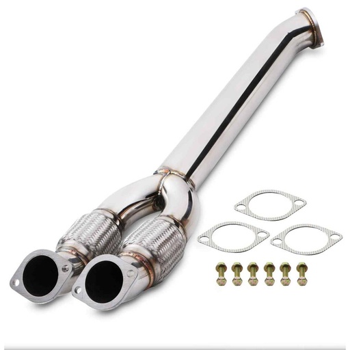 3.5″ Exhaust Decat Y Pipe – Nissan GTR R35 08-16