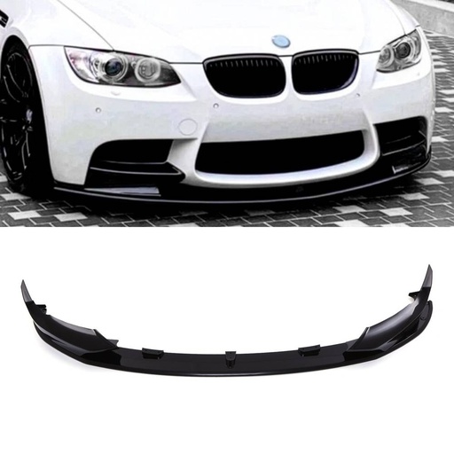 Front Splitter Gloss Black – BMW 3 Series LCI E92 10-13