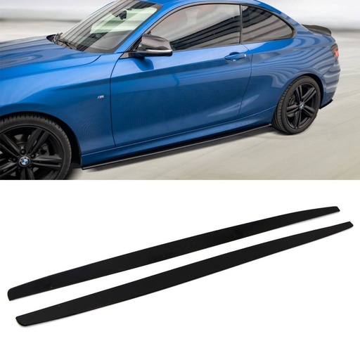 M Performance Style Side Skirts Gloss Black – BMW 2 Series F22/F23 2014–2021