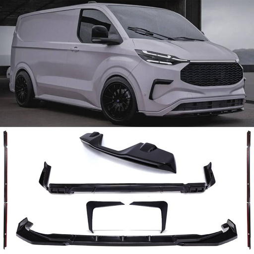 Aero Body Kit Gloss Black – Ford Transit Custom MK2 SWB Tailgate 2023+