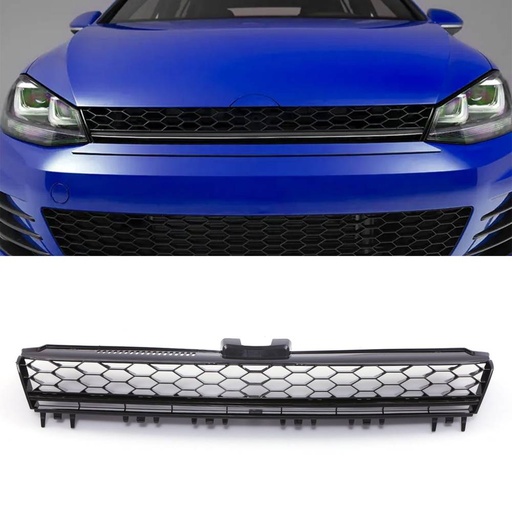Badgeless Front Grille Gloss Black – VW Golf MK7 5G 2013-2017
