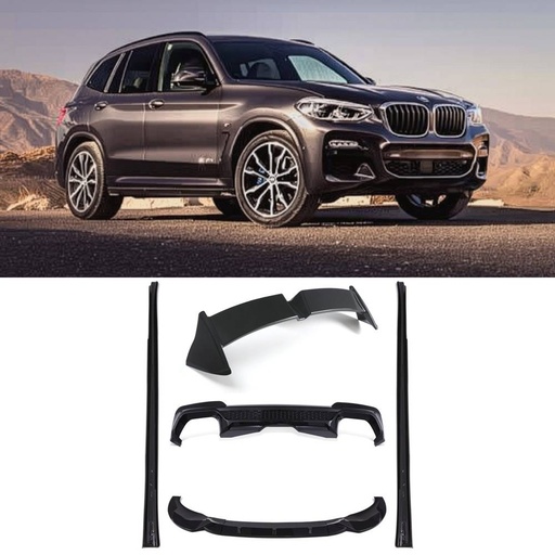 Aero Body Kit Gloss Black – BMW X3 G01 2018-2021