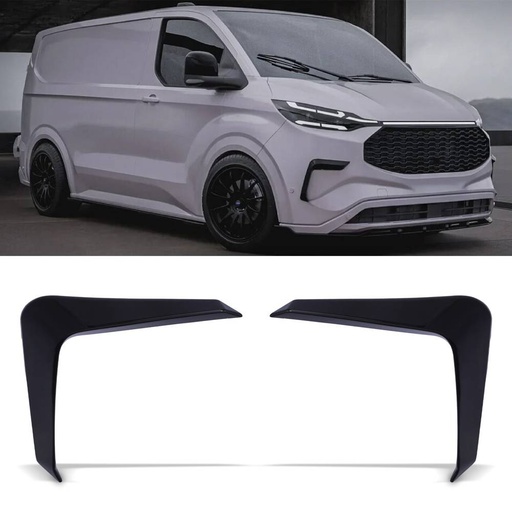 Front Canards Gloss Black – Ford Transit Custom MK2 2024+