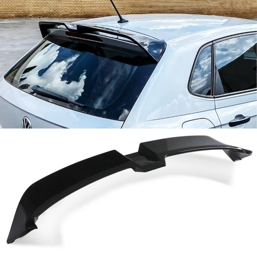 VW Polo MK6 2018+ Gloss Black Oettinger Style Rear Spoiler