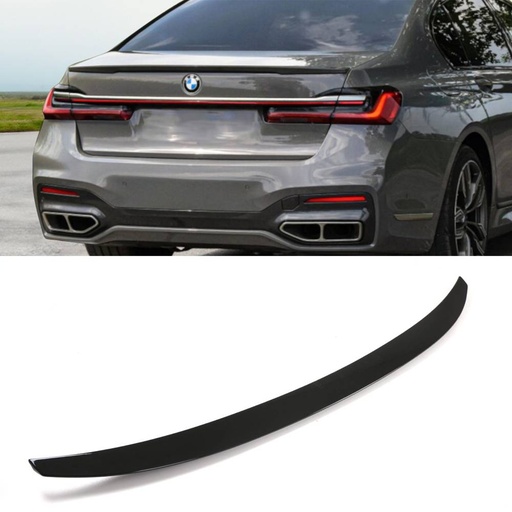 Gloss Black Rear Lip Spoiler – BMW 7 Series G11 G12 16-22