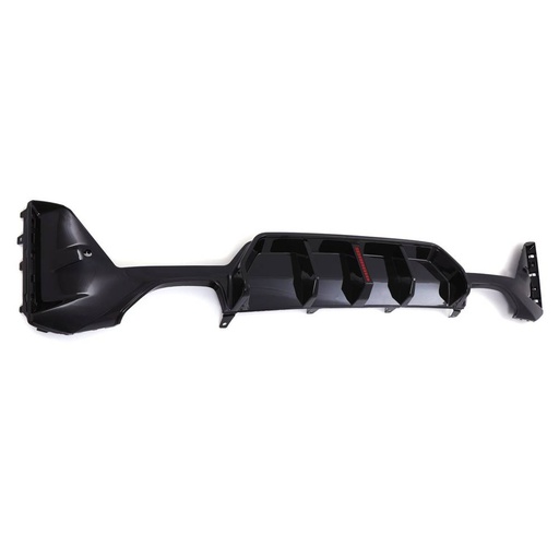 Rear Quad Exit Diffuser Gloss Black with LED Rain Light – BMW 3 Series G20 LCI 2022+