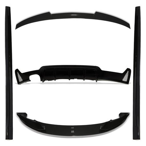 Aero Kit Gloss Black – BMW 4 Series F32 Coupe 2013-2020
