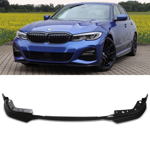 Gloss Black Front Lip Splitter – BMW 3 Series G20 2018+