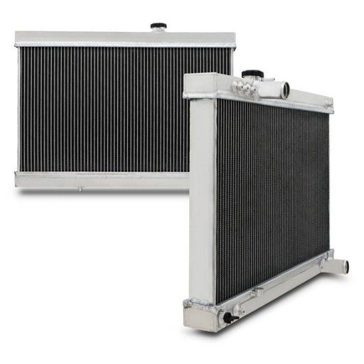 75mm Universal High Flow Radiator – 340 x 640 x 75 35mm Inlet & Outlet
