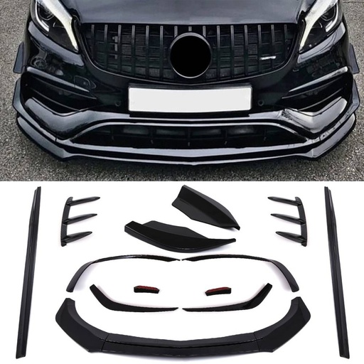 Aero Kit Gloss Black – Mercedes A Class A45 AMG & AMG Line 2013-2015