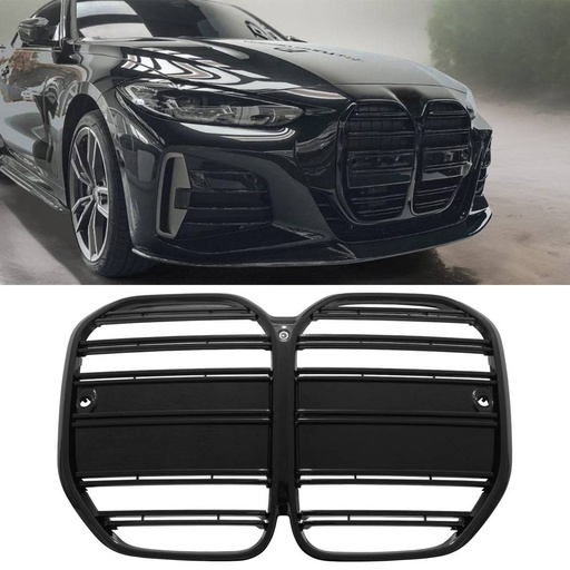Gloss Black Double Kidney Grille – BMW 4 Series G22 2020+